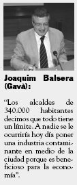 Joaquim Balsera (Alcalde de Gav&agrave;)